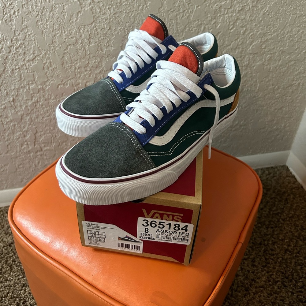 Unisex Multi Color Old School Vans